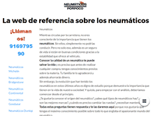 Tablet Screenshot of neumaticos-taller.com
